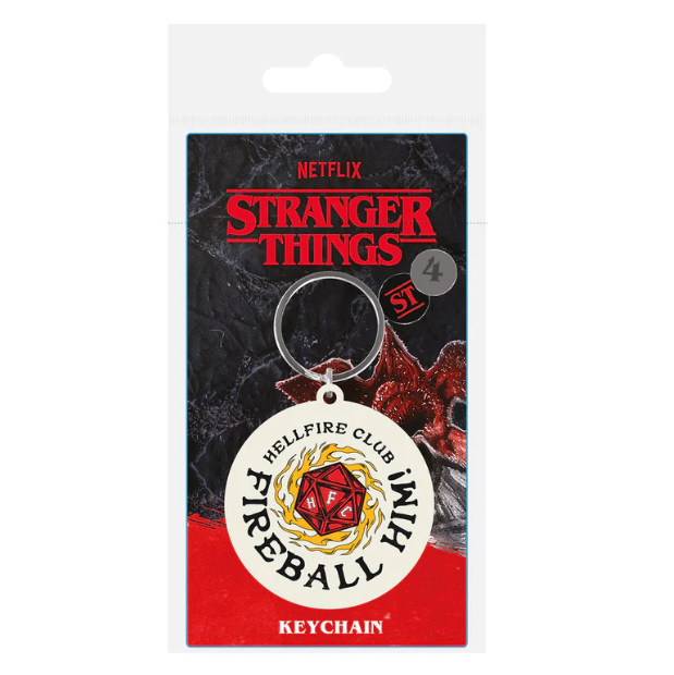 NYCKELRING STRANGER THINGS 4 FIREBALL HIM