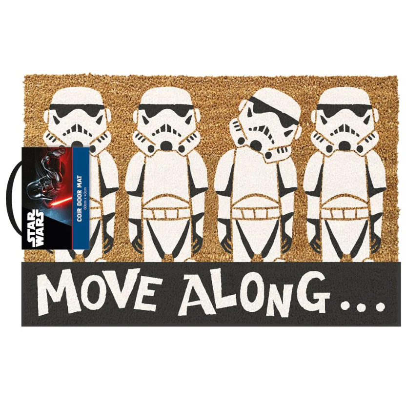 DÖRRMATTA STAR WARS STORMTROOPER MOVE ALONG