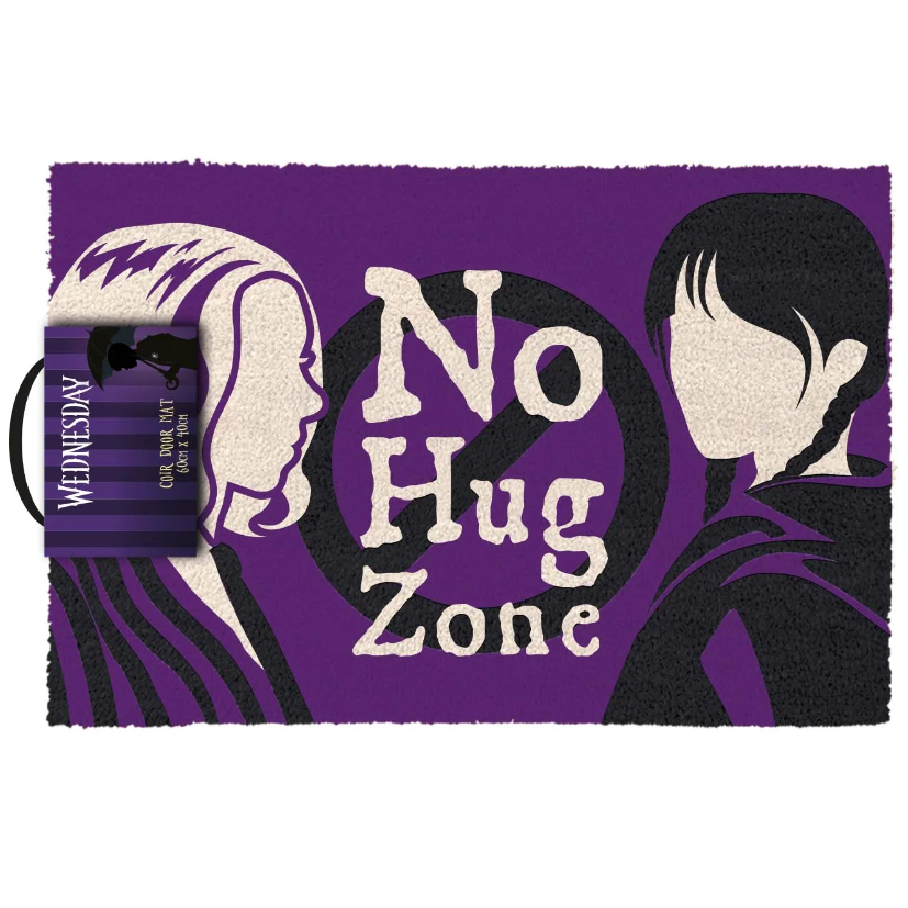 DÖRRMATTA WEDNESDAY NO HUG ZONE