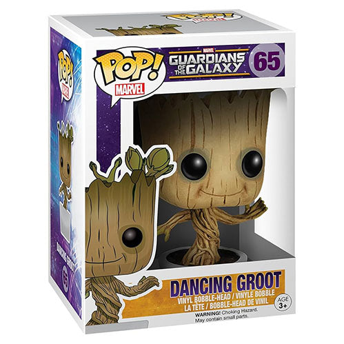 FUNKO POP! MARVEL GUARDIANS OF THE GALAXY DANCING GROOT no65