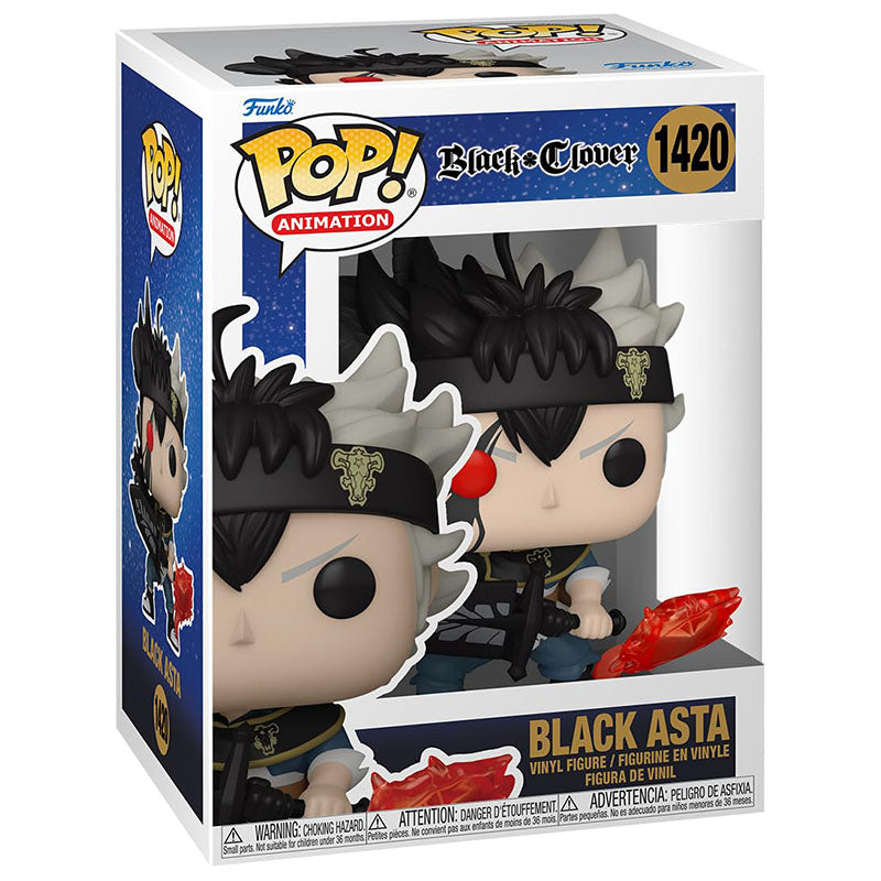 FUNKO POP! ANIMATION BLACK CLOVER BLACK ASTA no1420