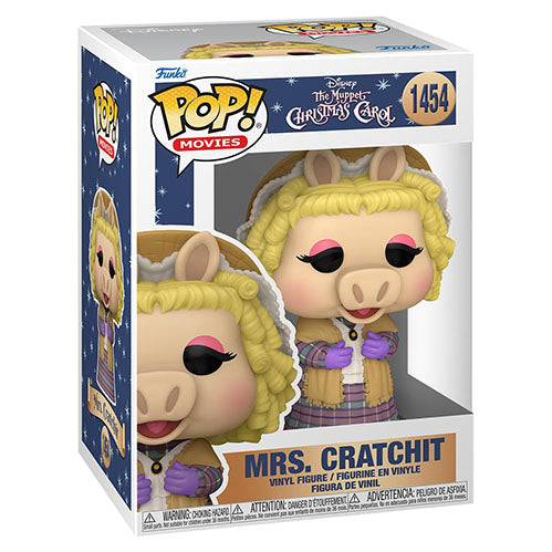 FUNKO POP! MOVIES DISNEY THE MUPPET CHRISTMAS CAROL MISS PIGGY AS MRS. CRATCHIT no1454