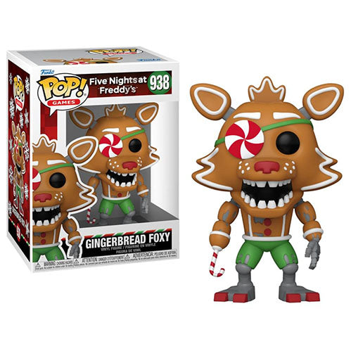 FUNKO POP! GAMES FIVE NIGHTS AT FREDDY´S GINGERBREAD FOXY no938