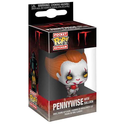 NYCKELRING FUNKO POP! IT PENNYWISE WITH BALLOON