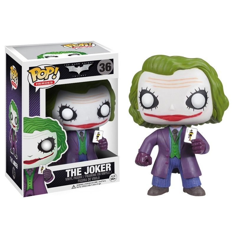 FUNKO POP! DC HEROES DARK KNIGHT TRILOGY THE JOKER no36