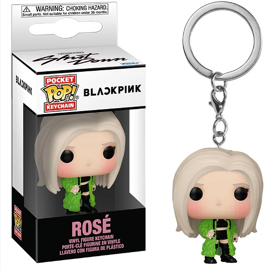 NYCKELRING FUNKO POP! ROCKS BLACKPINK ROSÉ