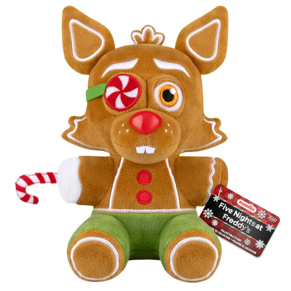 GOSEDJUR FIVE NIGHTS AT FREDDY’S HOLLIDAY GINGERBREAD FOXY 18cm