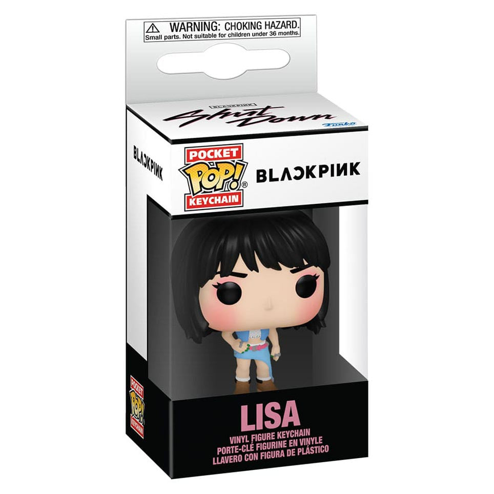 NYCKELRING FUNKO POP! ROCKS BLACKPINK LISA