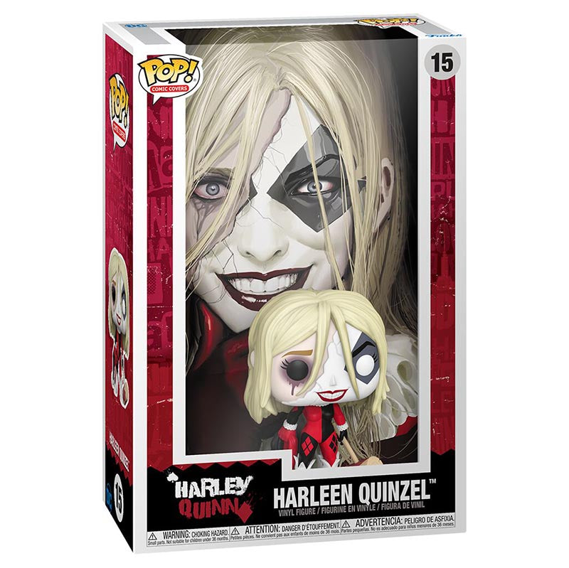 FUNKO POP! COMIC COVERS DC COMICS HARLEY QUINN HARLEEN QUINZEL no15