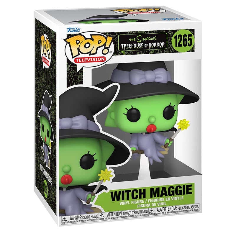 FUNKO POP! TELEVISION THE SIMPSONS TREEHOUSE OF HORROR WITCH MAGGIE no1265
