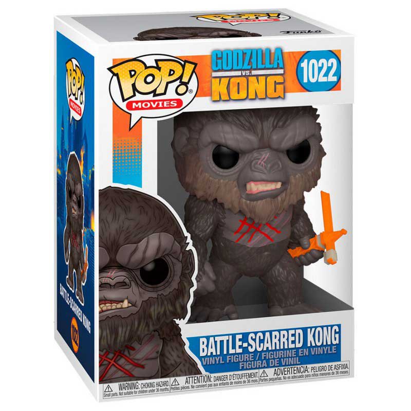 FUNKO POP! MOVIES GODZILLA VS. KONG BATTLE-SCARRED KONG no1022