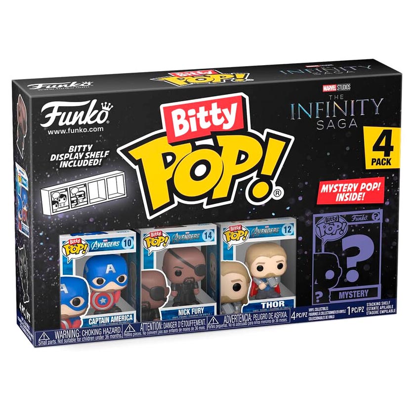 FUNKO BITTY POP! MARVEL THE INFINITY SAGA CAPTAIN AMERICA