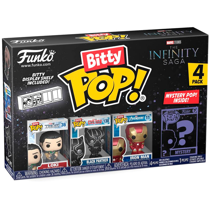 FUNKO BITTY POP! MARVEL THE INFINITY SAGA LOKI