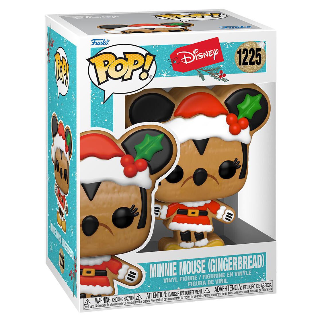FUNKO POP! DISNEY HOLIDAY MINNIE MOUSE GINGERBREAD no1225