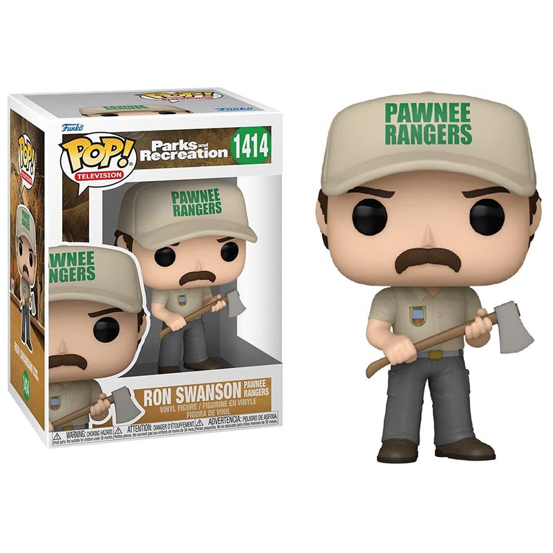 FUNKO POP! TELEVISION PARKS AND RECREATION RON SWANSON PAWNEE GODDESSES no1414