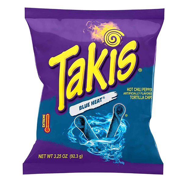 TAKIS BLUE HEAT TORTILLA CHIPS 92,3g