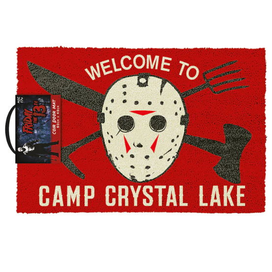 DÖRRMATTA FRIDAY THE 13TH CAMP CRYSTAL