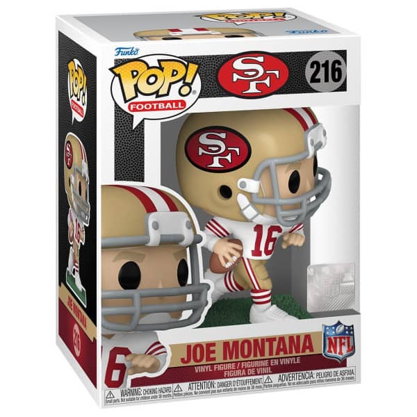 FUNKO POP! NFL SAN FRANCISCO 49ERS JOE MONTANA no216