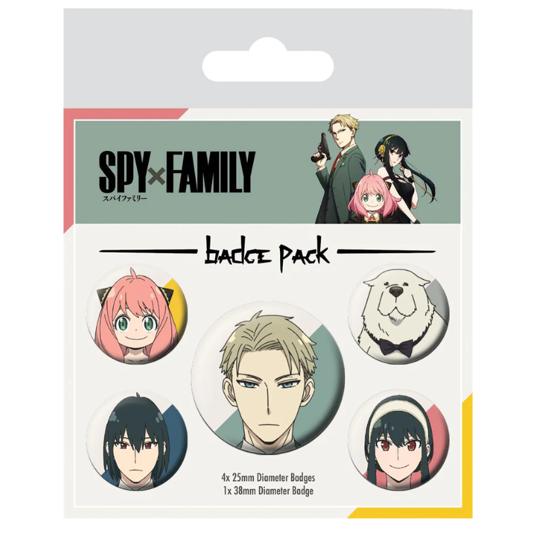 BADGE PACK SPY X FAMILY
