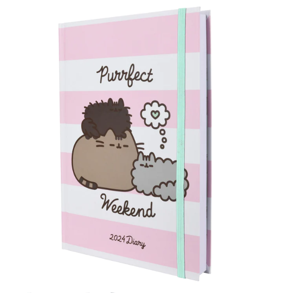 DIARY 2024 PUSHEEN PURRFECT WEEKEND