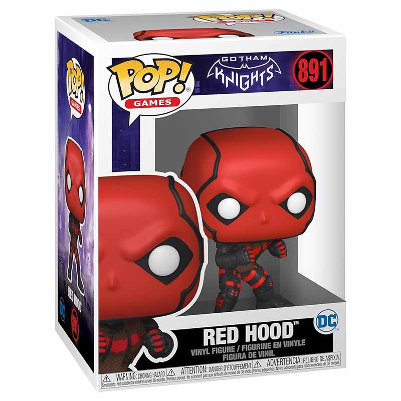 FUNKO POP! GAMES GOTHAM KNIGHTS RED HOOD no891