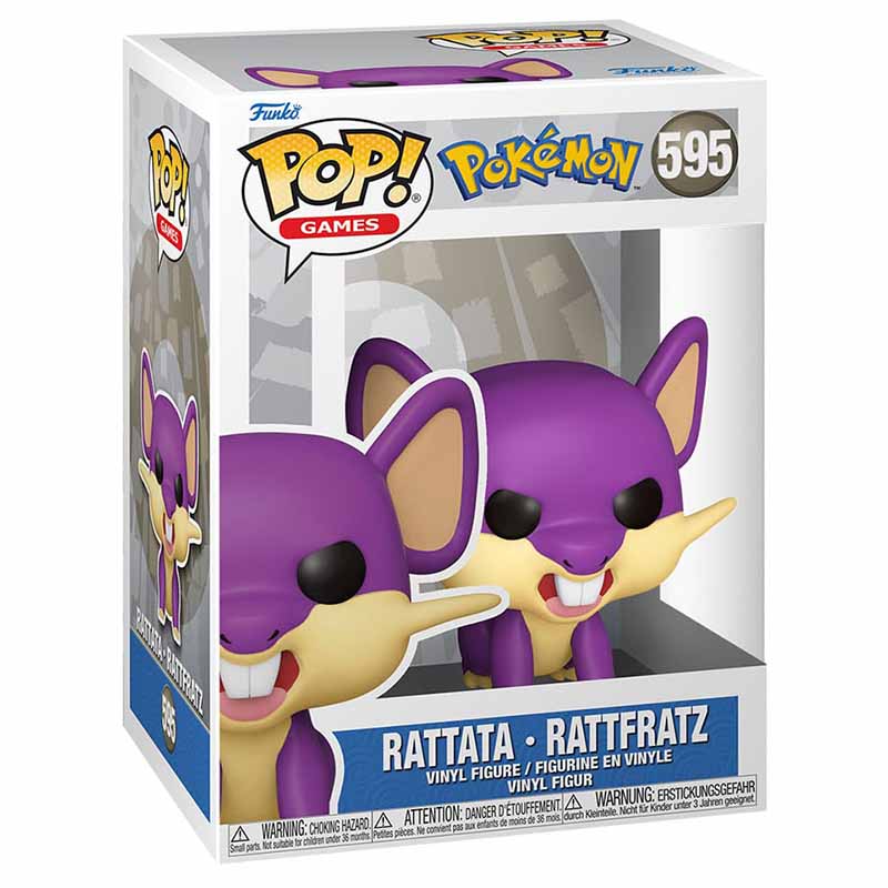 FUNKO POP! GAMES POKÉMON RATTATA no595