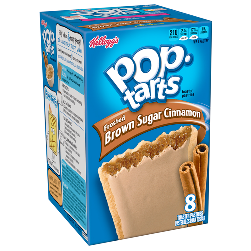 POP-TARTS FROSTED BROWN SUGAR CINNAMON 384g