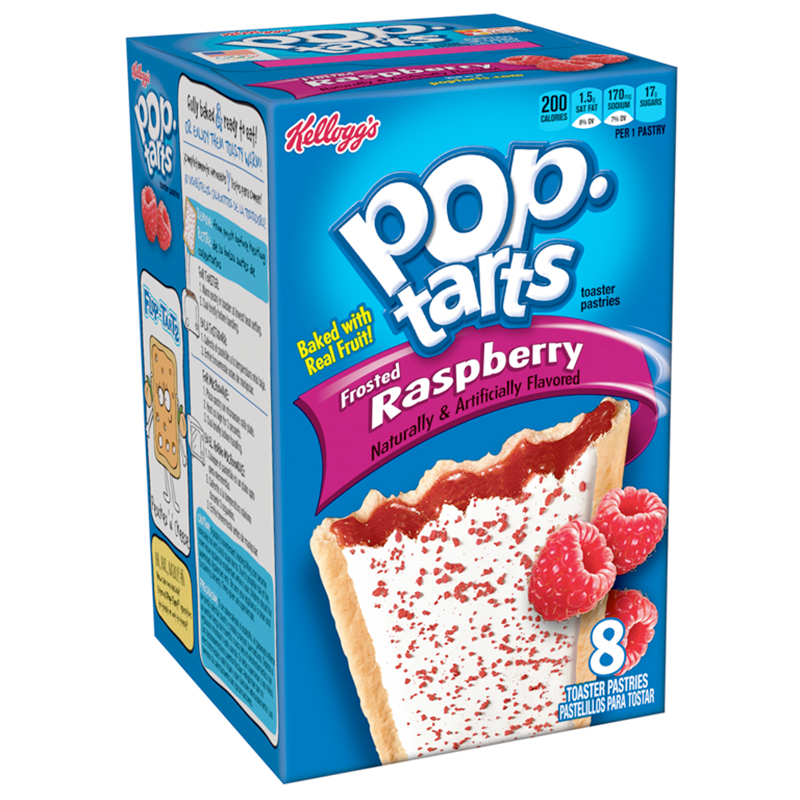 POP-TARTS FROSTED RASPBERRY 384g