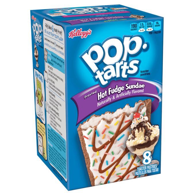 POP-TARTS FROSTED HOT FUDGE SUNDAE 384g
