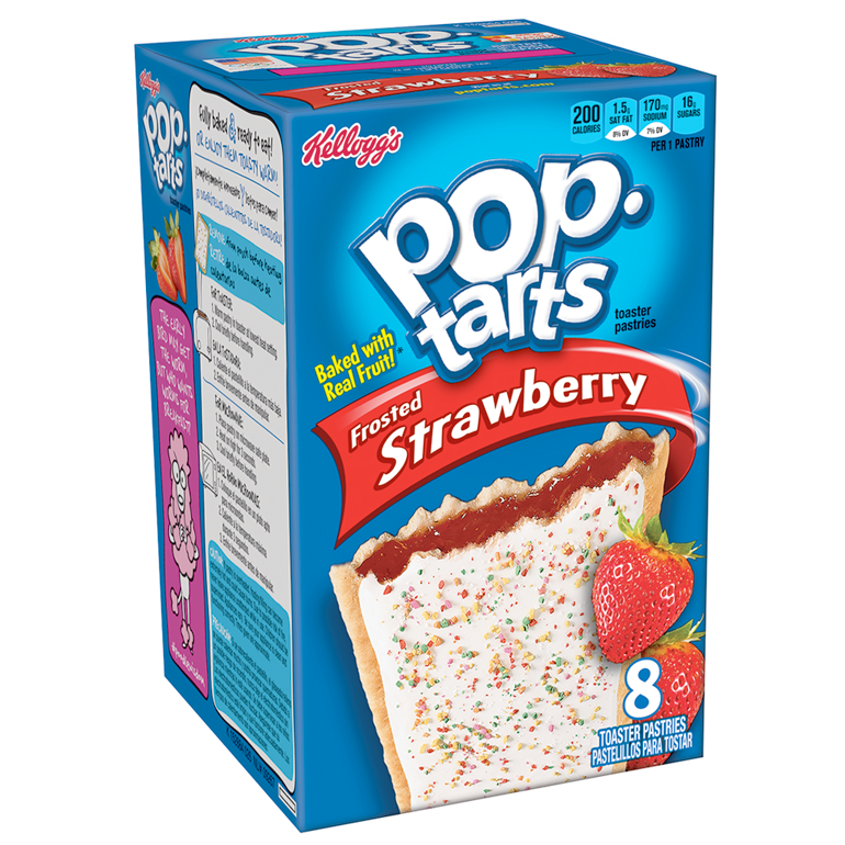 POP-TARTS FROSTED STRAWBERRY 384g