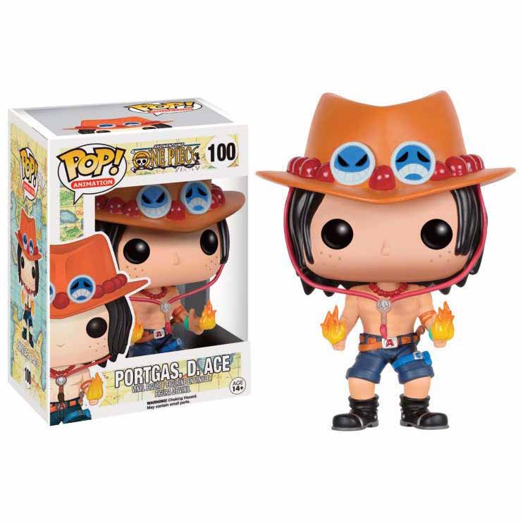 FUNKO POP! ANIMATION ONE PIECE PORTGAS. D. ACE no100
