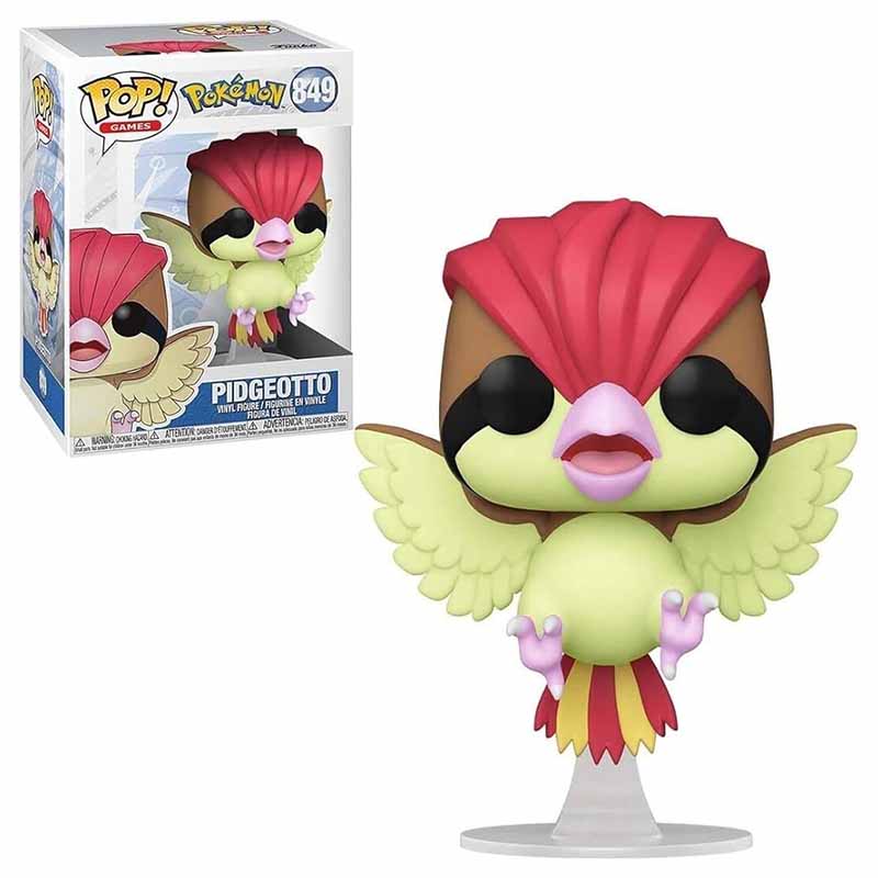 FUNKO POP! GAMES POKÉMON PIDGEOTTO no849