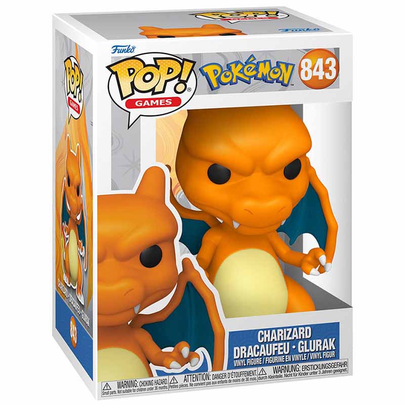 FUNKO POP! GAMES POKÉMON CHARIZARD no843