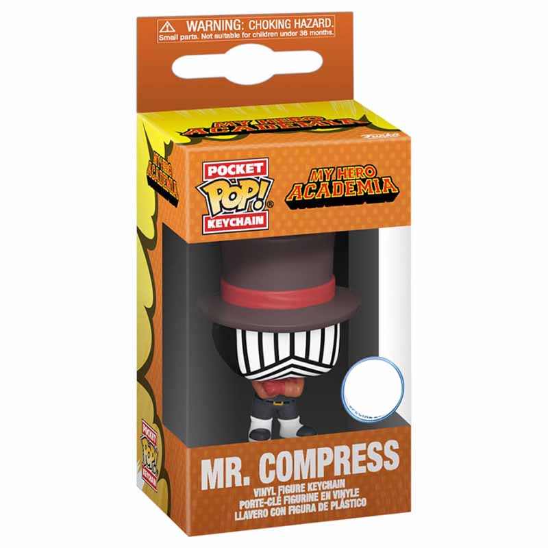 NYCKELRING FUNKO POP! MY HERO ACADEMIA MR. COMPRESS