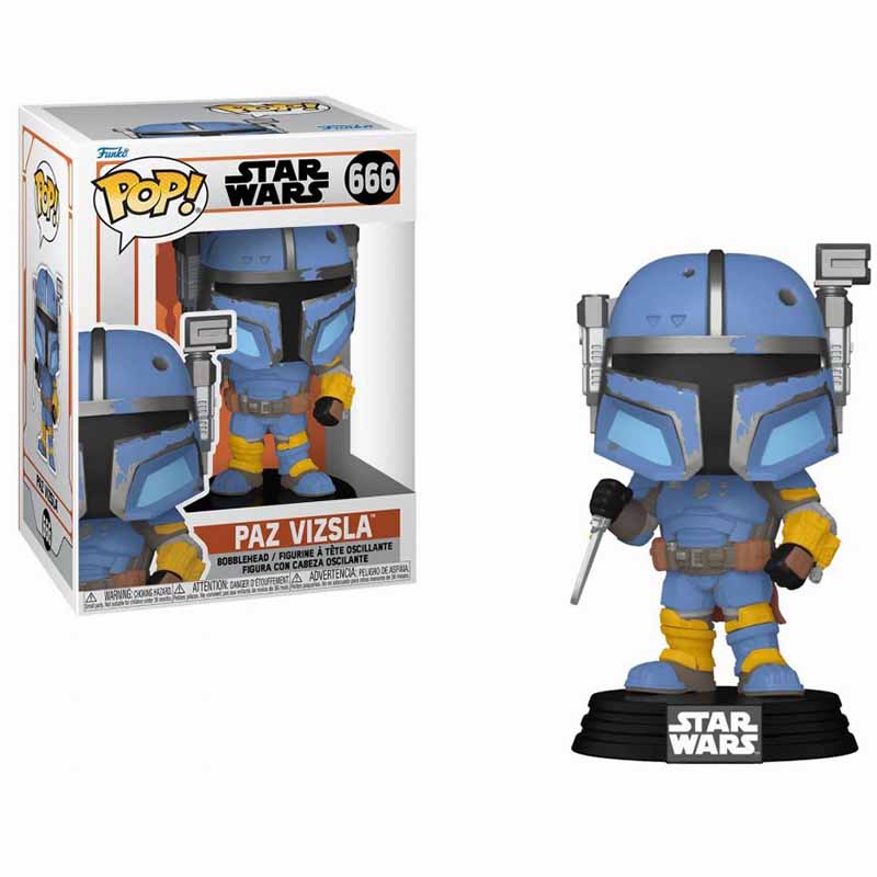 FUNKO POP! STAR WARS THE MANDALORIAN PAZ VIZSLA no666