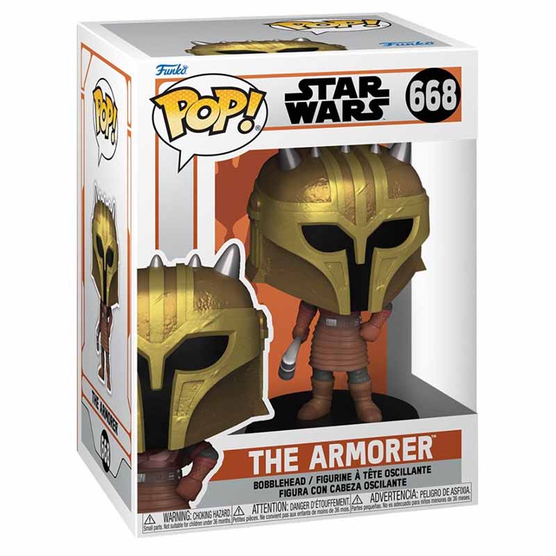 FUNKO POP! STAR WARS THE MANDALORIAN THE ARMORER no668