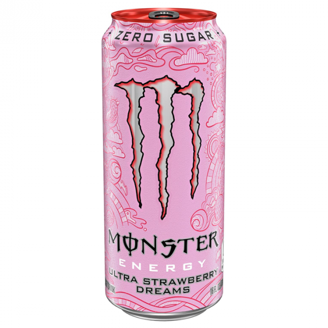 MONSTER ENERGY ULTRA STRAWBERRY DREAMS 473ml