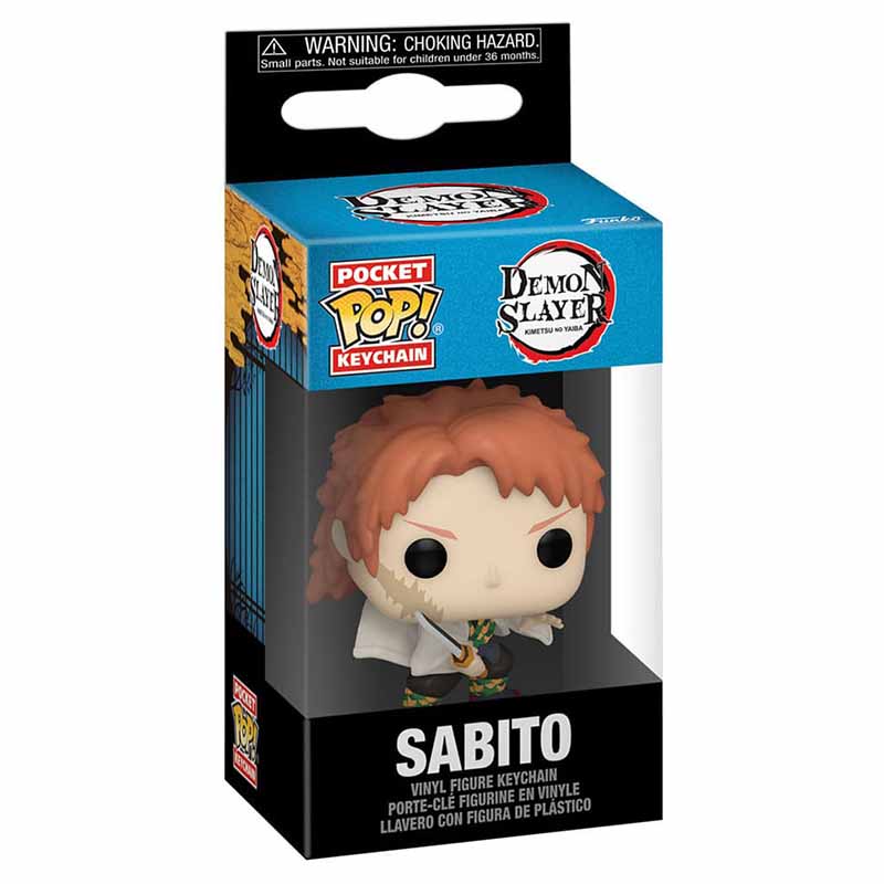 NYCKELRING FUNKO POP! DEMON SLAYER SABITO