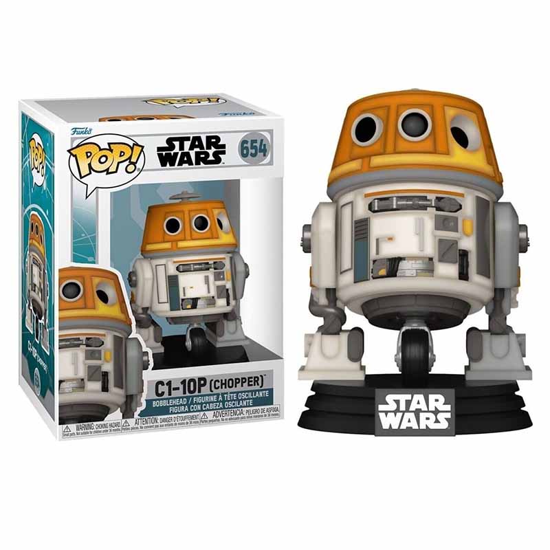 FUNKO POP! STAR WARS AHSOKA C110P CHOPPER no654