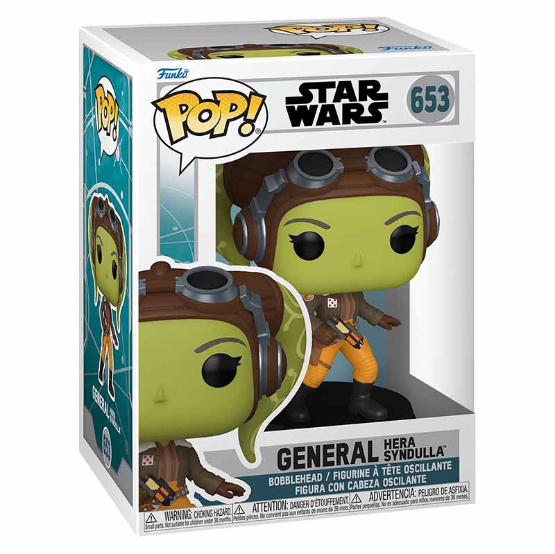 FUNKO POP! STAR WARS AHSOKA GENERAL HERA SYNDULLA no653