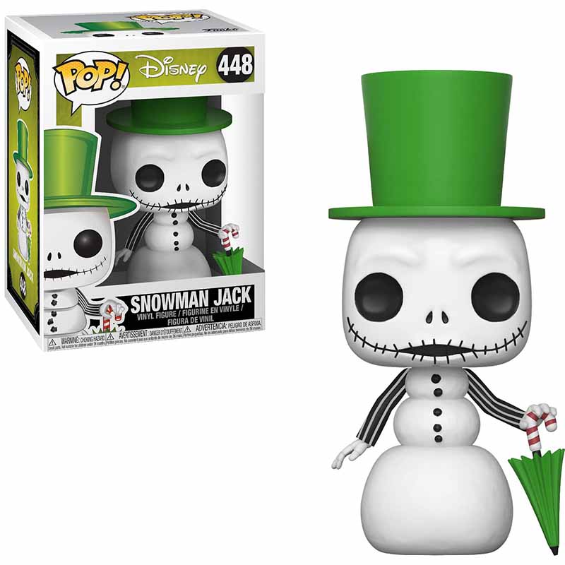 FUNKO POP! DISNEY THE NIGHTMARE BEFORE CHRISTMAS SNOWMAN JACK no448