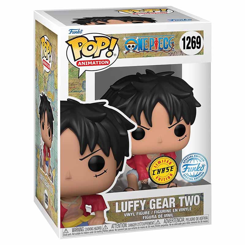 FUNKO POP! ANIMATION ONE PIECE LUFFY GEAR TWO FUNKO SPECIAL EDITION CHASE no1269