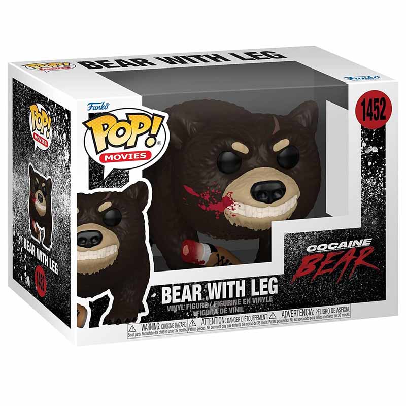 FUNKO POP! MOVIES COCAINE BEAR BEAR WITH LEG no1452