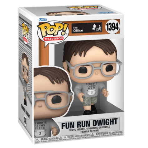FUNKO POP! TELEVISION THE OFFICE FUN RUN DWIGHT no1394