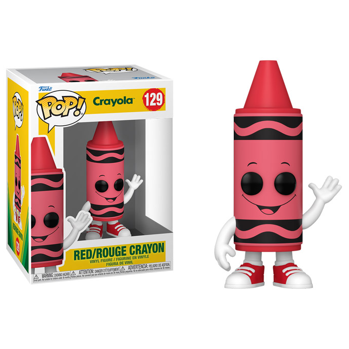 FUNKO POP! AD ICONS CRAYOLA REDROUGE CRAYON no129