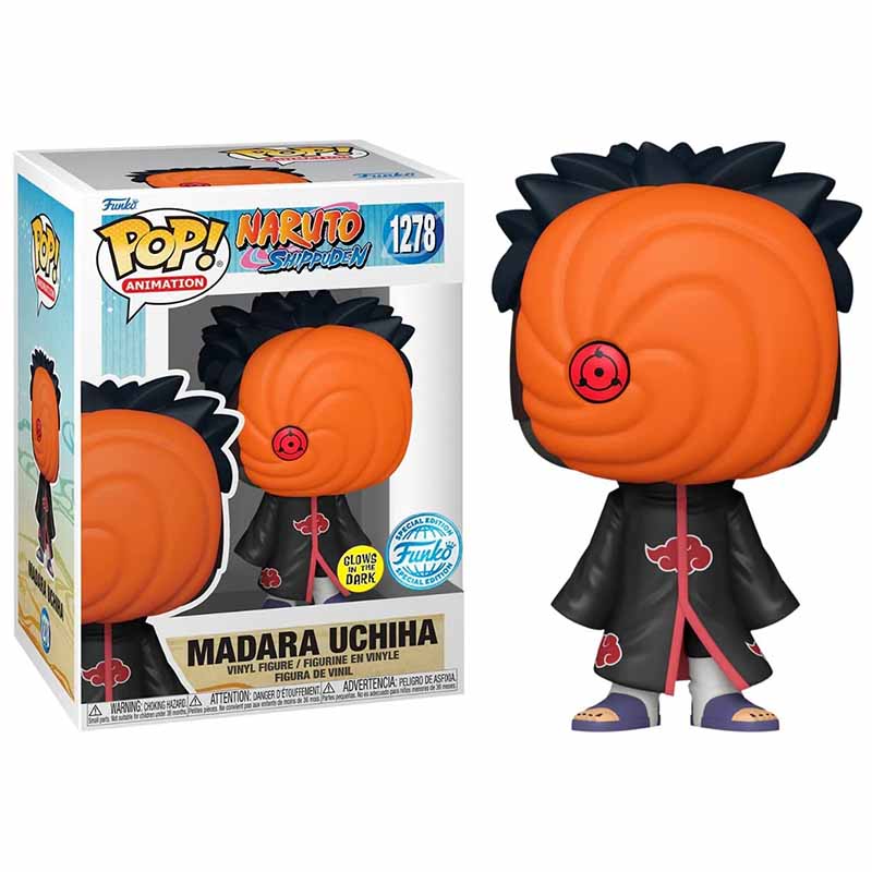 FUNKO POP! ANIMATION NARUTO SHIPPUDEN MADARA UCHIHA GITD FUNKO SPECIAL EDITION no1278