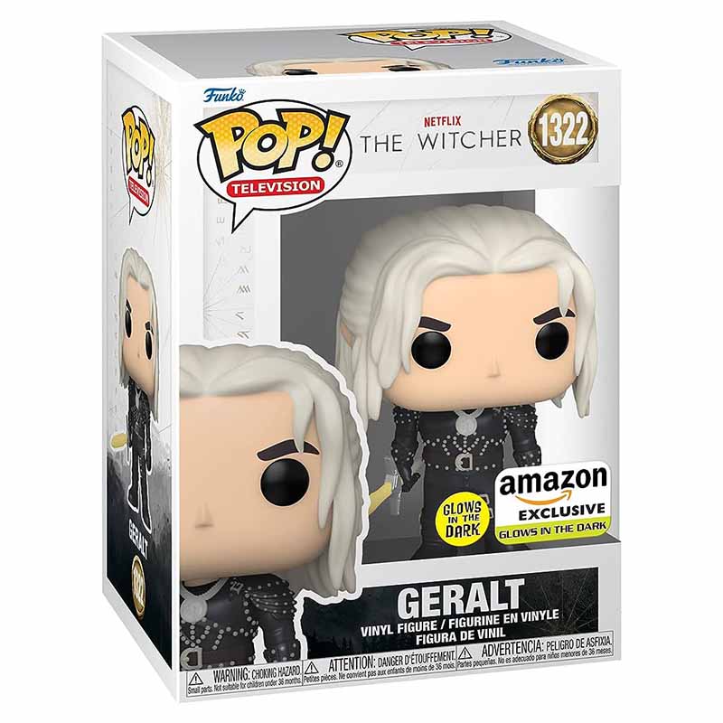 FUNKO POP! TELEVISION NETFLIX THE WITCHER GERALT AMAZON EXCLUSIVE no1322
