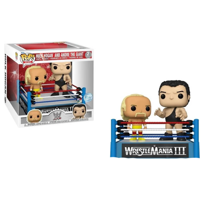 FUNKO POP! WWE HULK HOGAN AND ANDRE THE GIANT FUNKO SPECIAL EDITION 2-PACK
