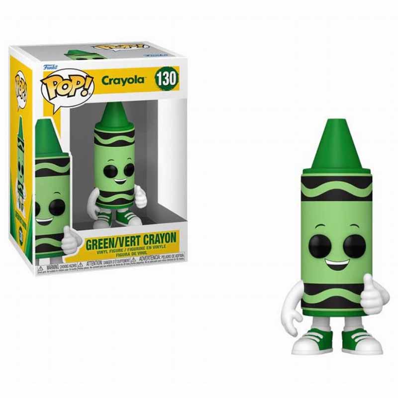 FUNKO POP! AD ICONS CRAYOLA GREEN VERT CRAYON no130