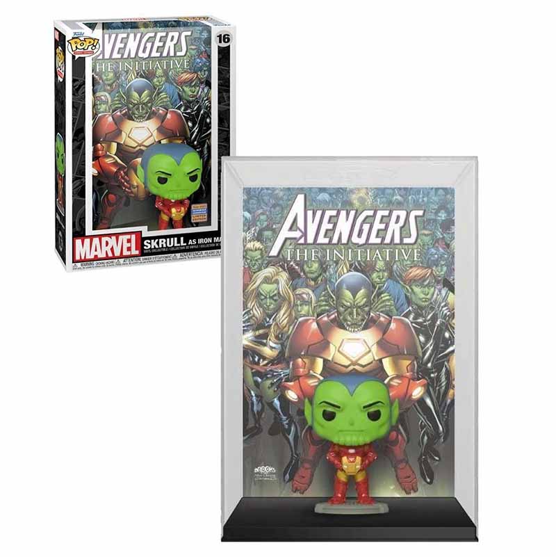 FUNKO POP! COMIC COVERS MARVEL SKRULL AS IRON MAN WONDROUS CONVENTION no16